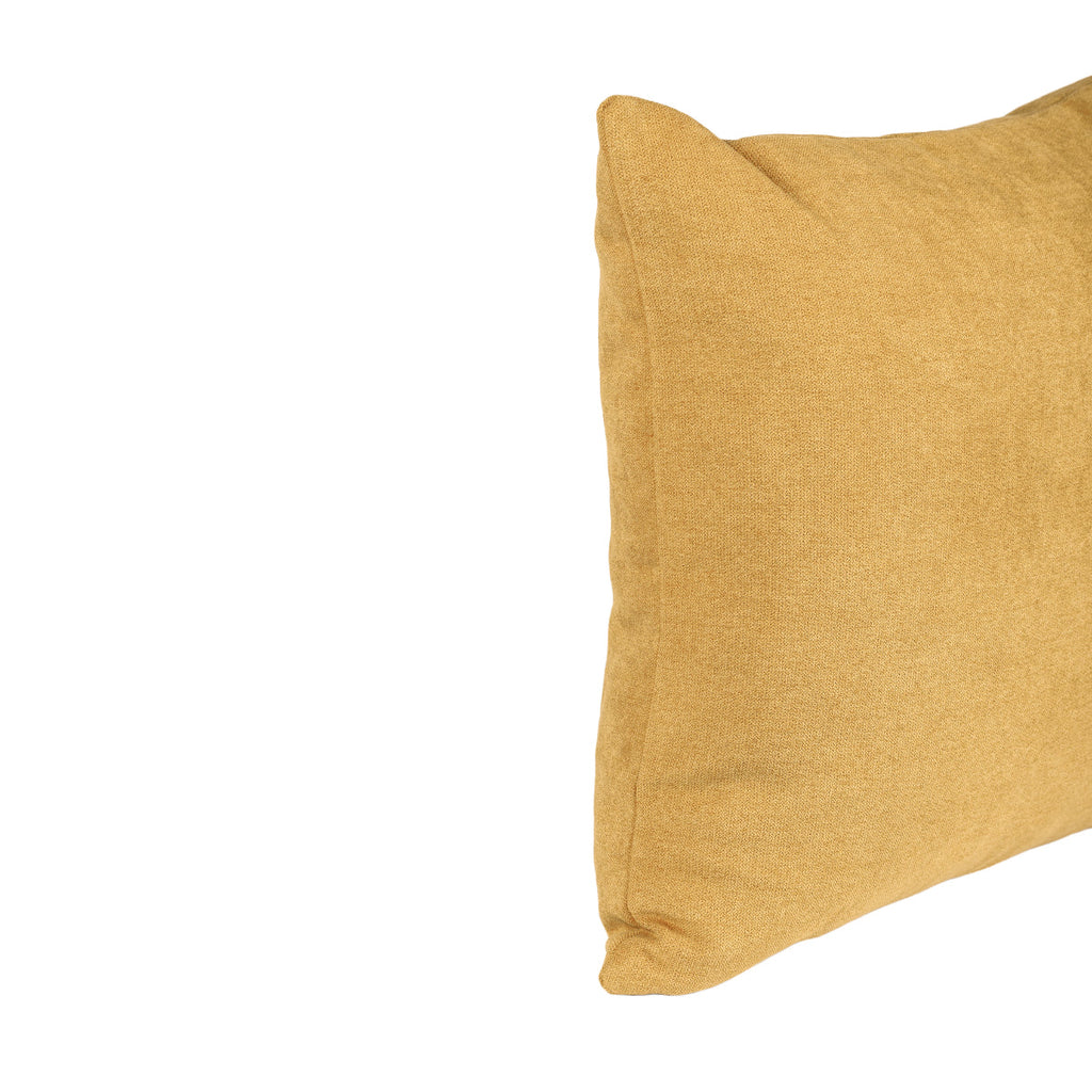 Almofada BELLUS 45x45 Veludo Amarelo Mostarda