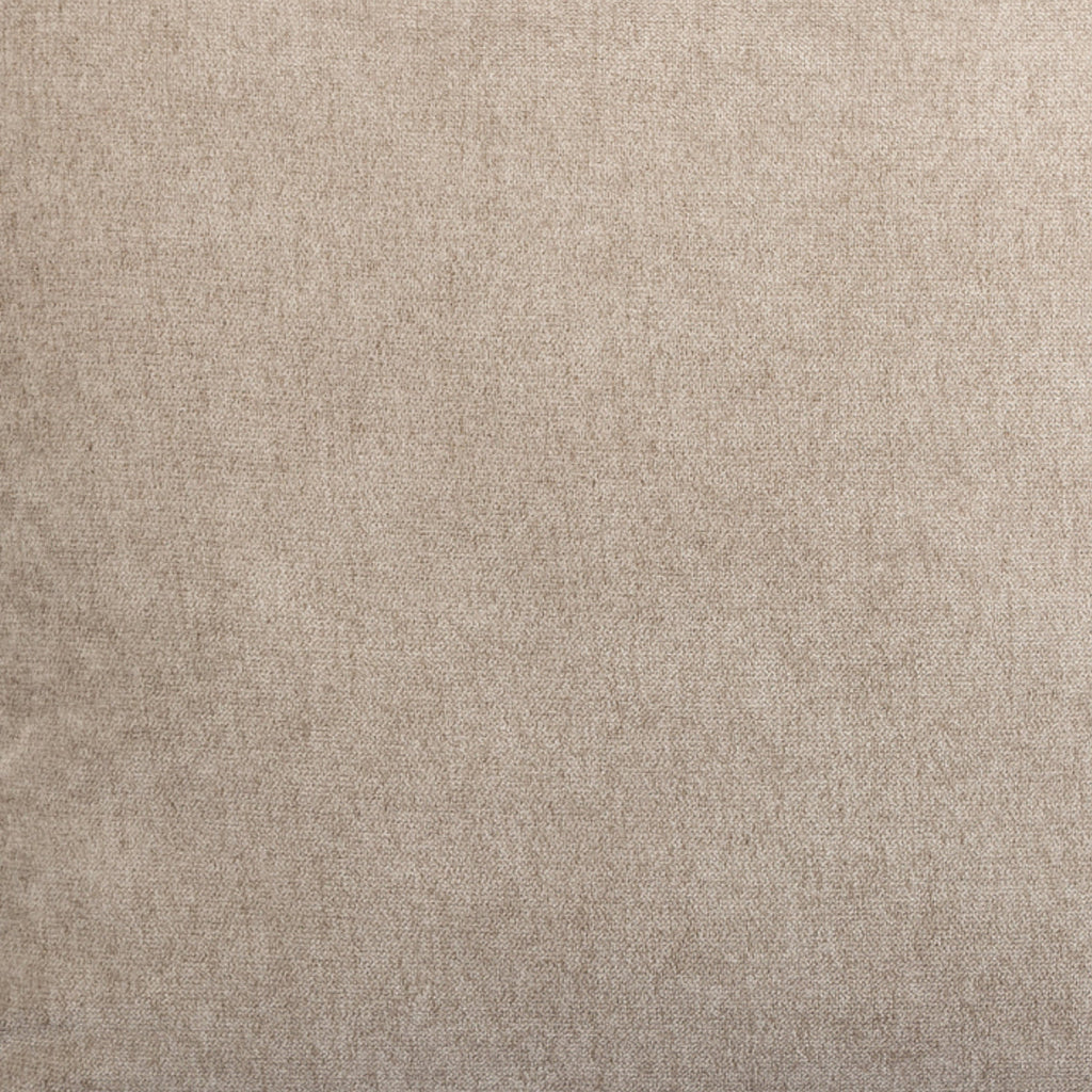 Almofada BELLUS 45x45 Veludo Bege Toupeira com Vivo Preto