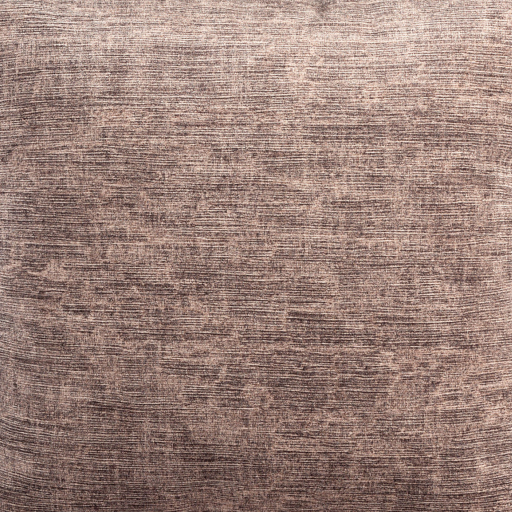 Almofada BELLUS 45x45 Veludo Bege e Castanho Reciclado