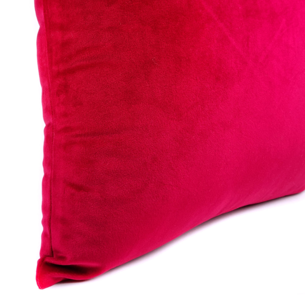 Almofada BELLUS 45x45 Veludo Vermelho Bordeaux