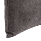 Almofada BELLUS 45x45 Veludo Cinza escuro