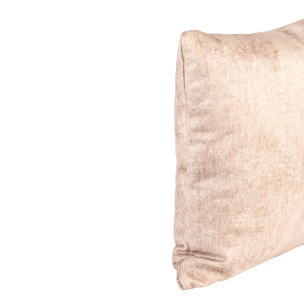 Almofada BELLUS 45x45 Veludo Mármore Bege