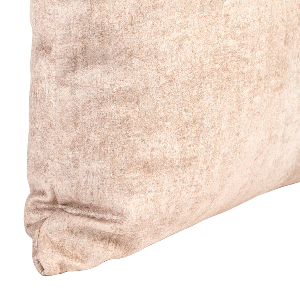 Almofada BELLUS 45x45 Veludo Mármore Bege