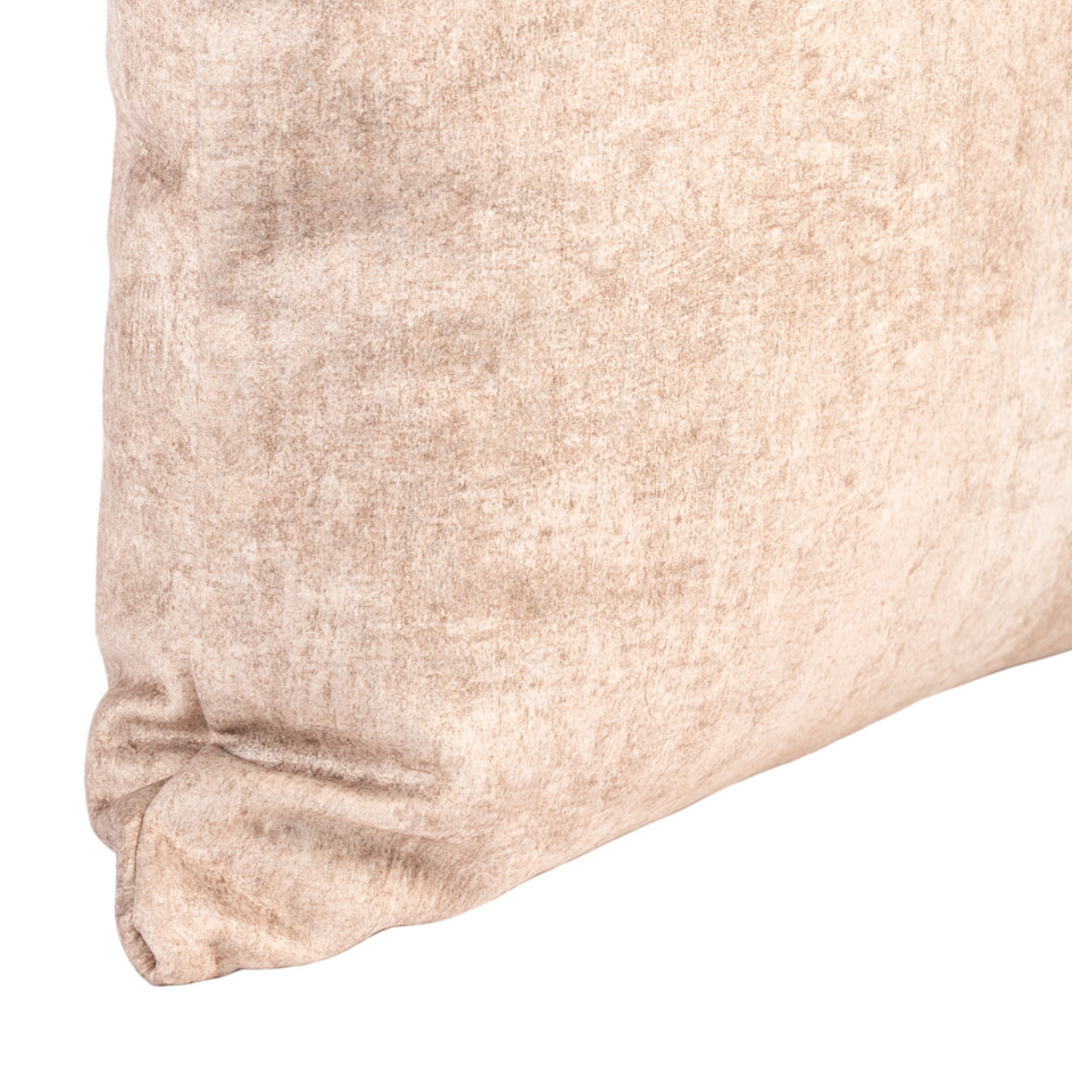 Almofada BELLUS 45x45 Veludo Mármore Bege