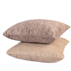 Almofada BELLUS 45x45 Veludo Bege Reciclado