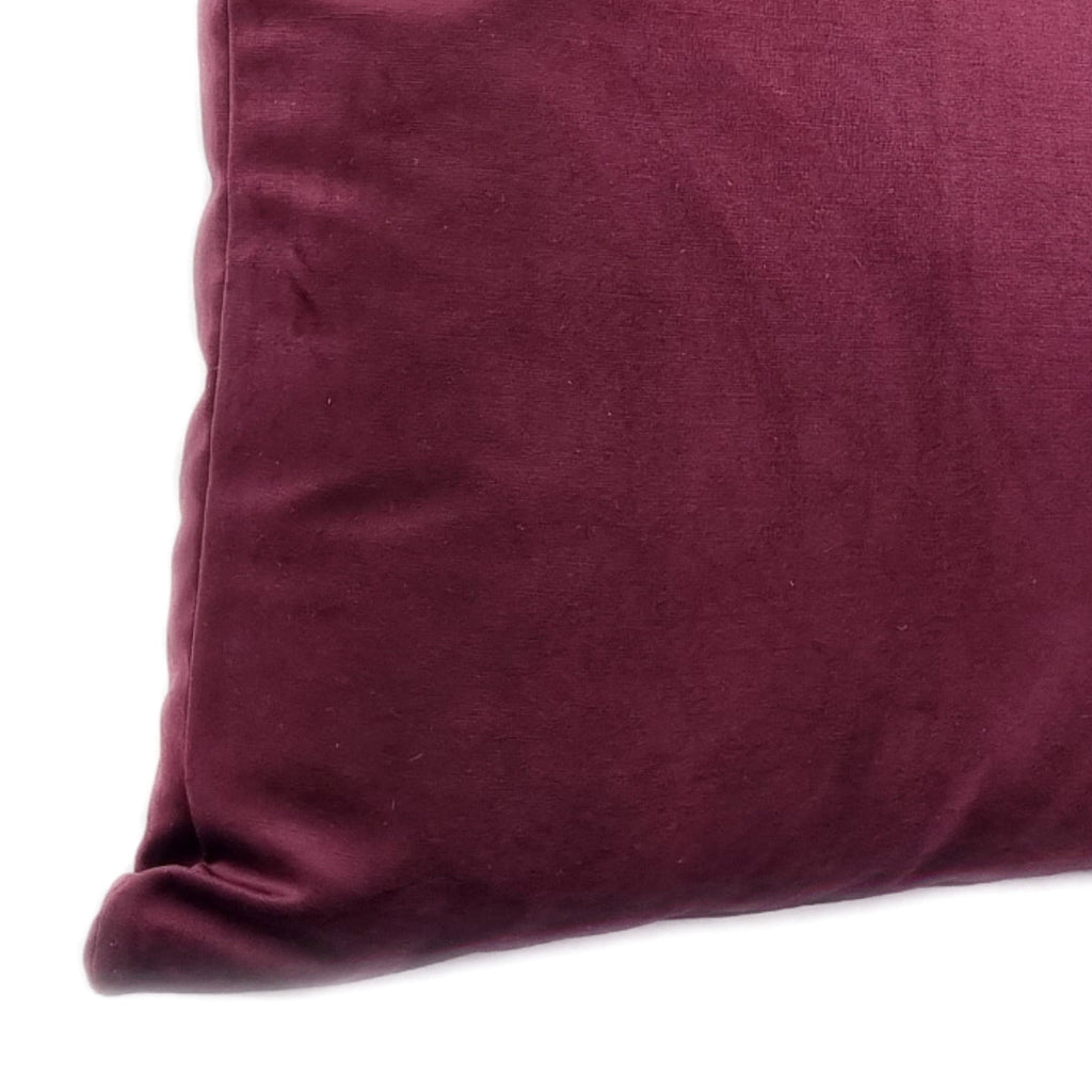 Almofada BELLUS 45x45 Veludo Roxo