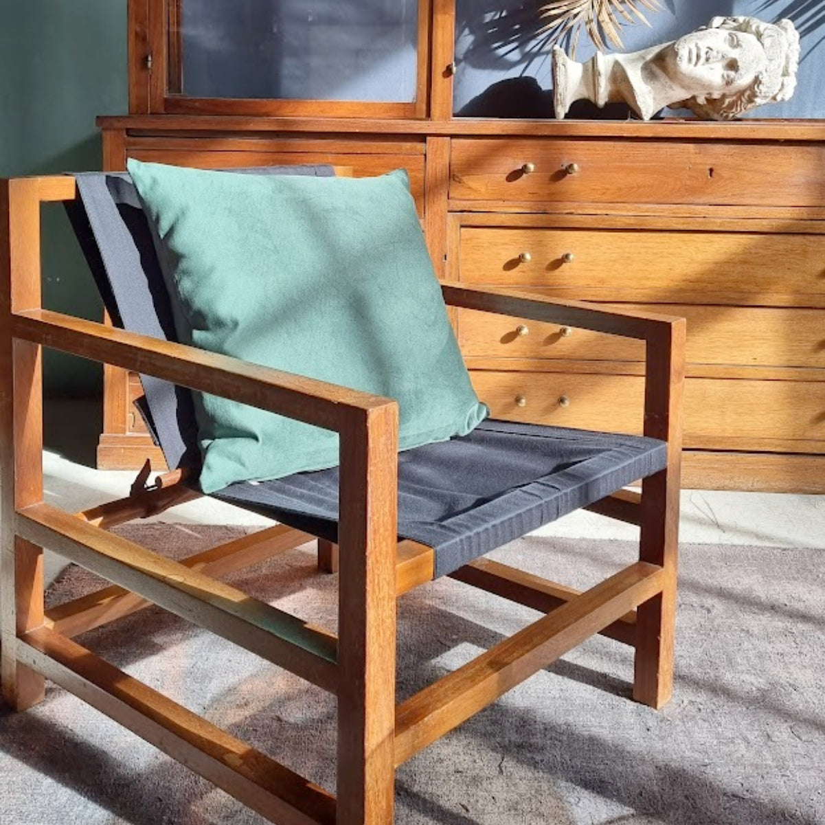 Almofada BELLUS 45x45 Veludo Verde