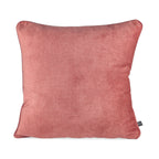 Almofada BELLUS 50x50 em Veludo Vermelho Bordeaux com vivo