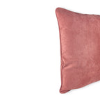 Almofada BELLUS 50x50 em Veludo Vermelho Bordeaux com vivo