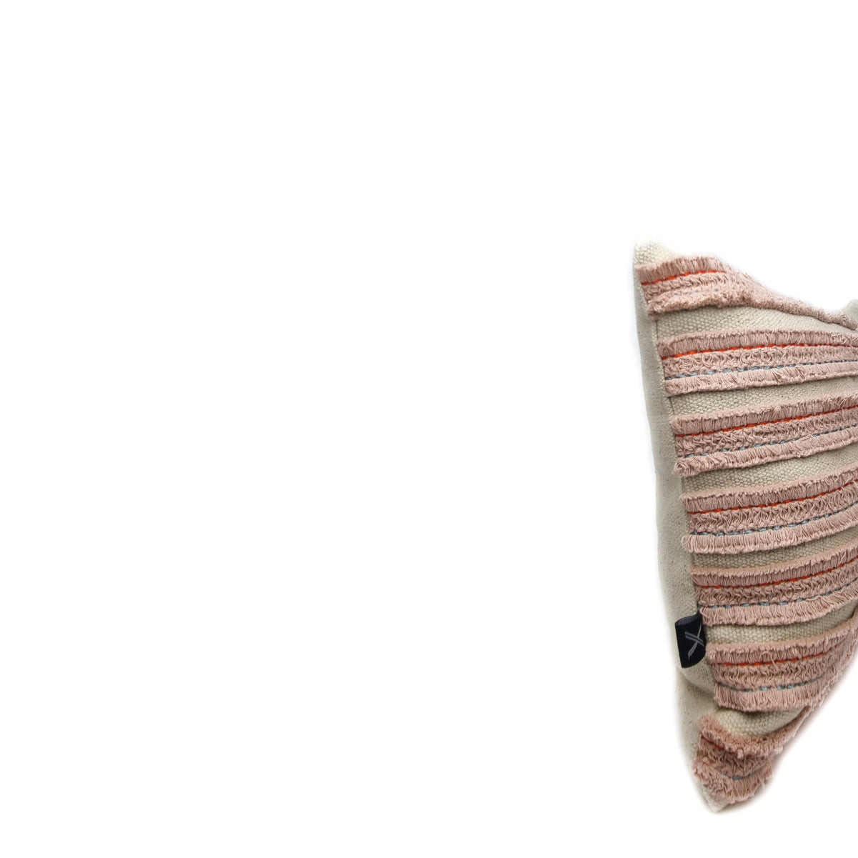 DINJA Cushion 35x45 Natural Pink and Charms