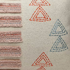 Almofada DINJA 35x45 Natural Rosa e Berloques