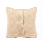 Almofada DINJA 45x45 Malha Bege - KUXIN // Home Fashion
