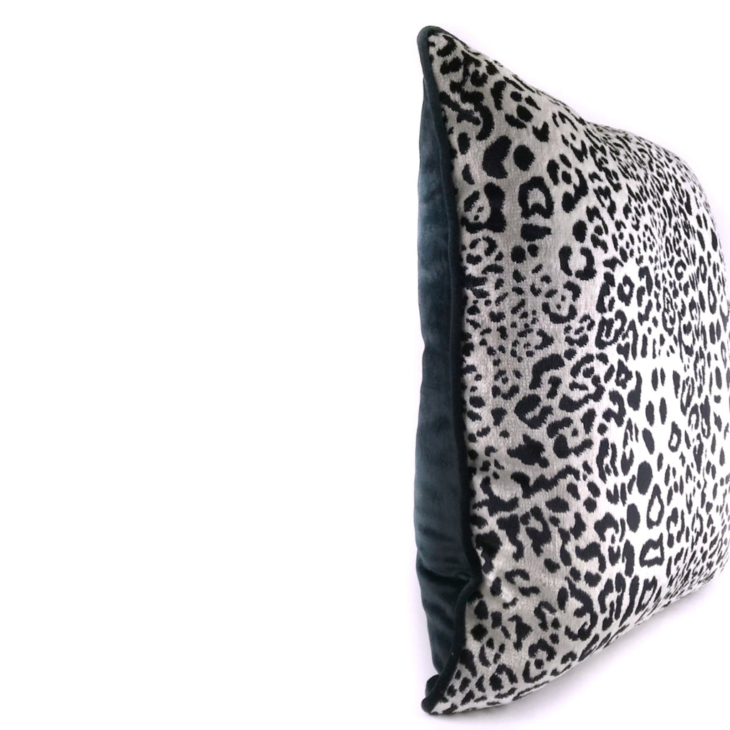 DINJA Cushion 45x45 Velvet Leopard Print