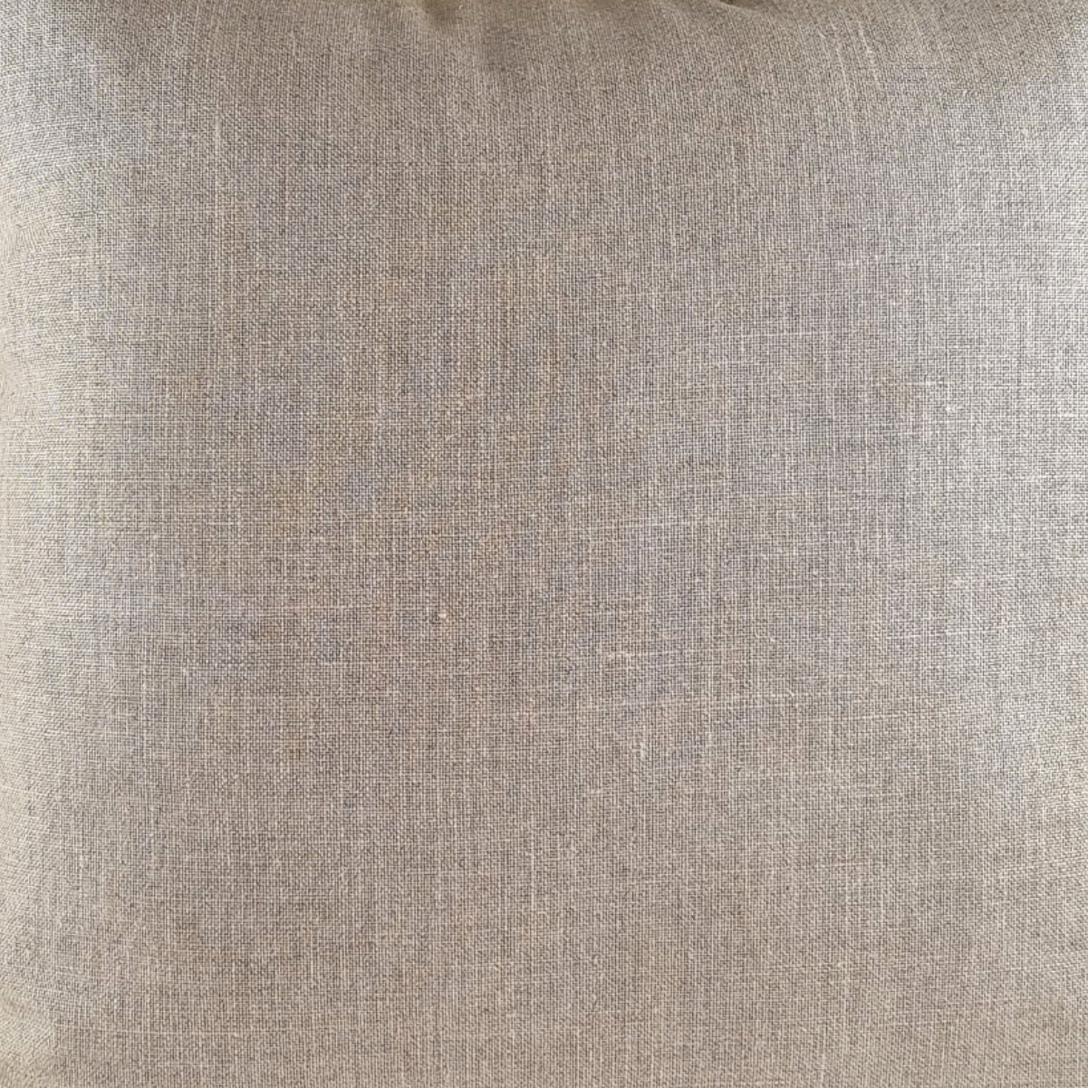 DINJA 50x50 Linen Cushion with Golden Fringe
