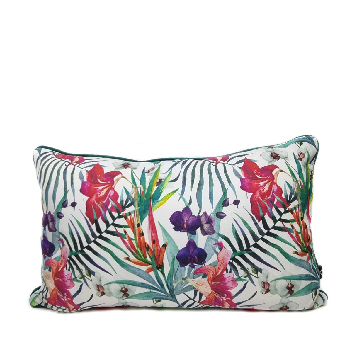 Almofada FJURI 35x50 Folhas de Palmeira com Flores