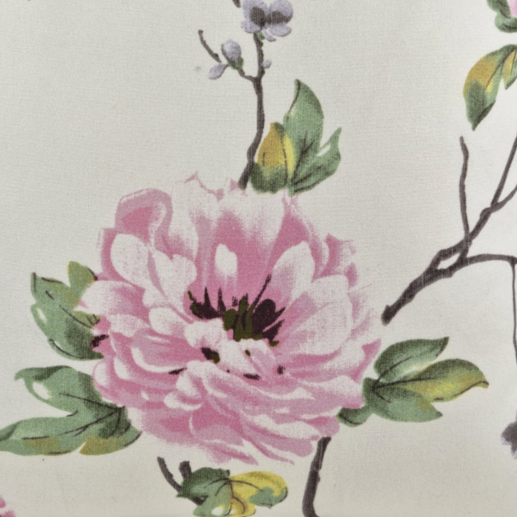 Almofada FJURI 45x45 Flores com vivo Rosa