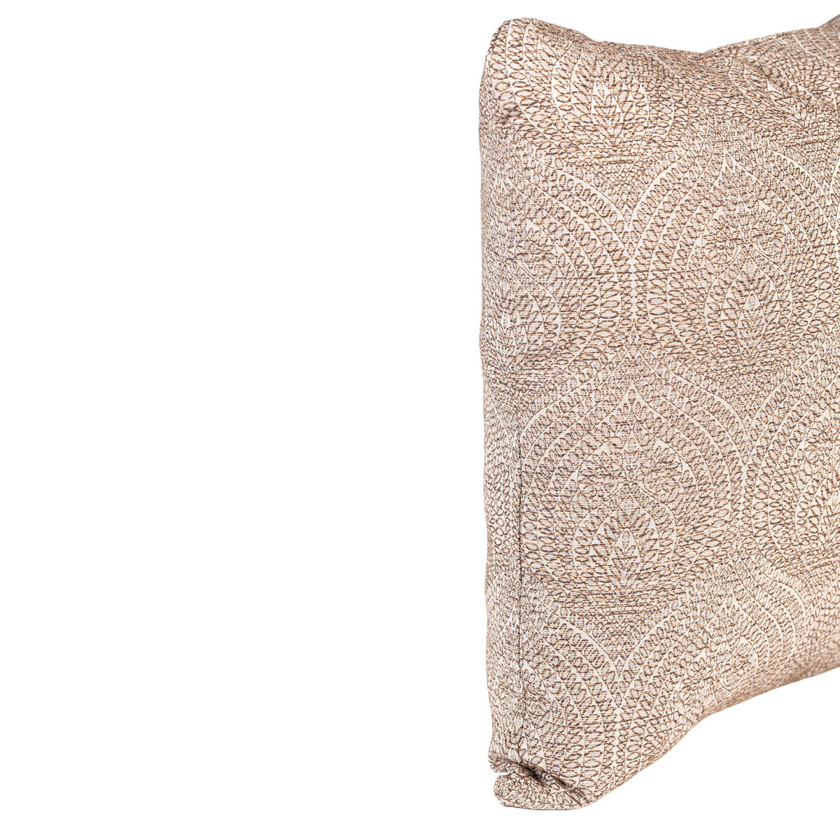 Cushion FJURI 50x50 Brown Mandala Pattern