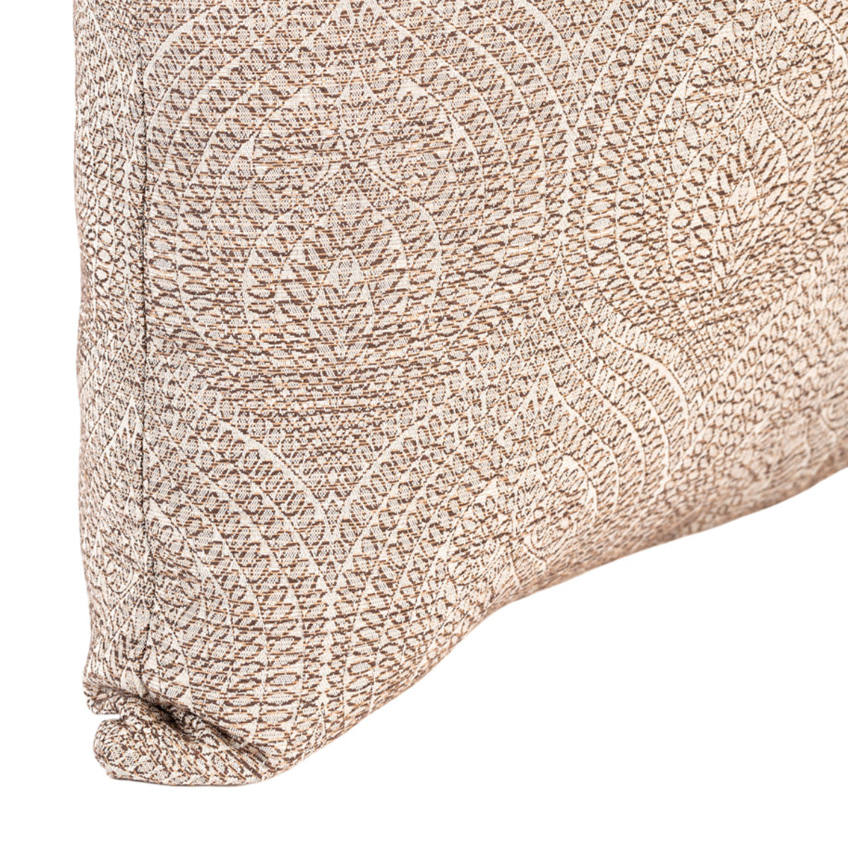 Almofada FJURI 50x50 Padrão Mandala Castanho