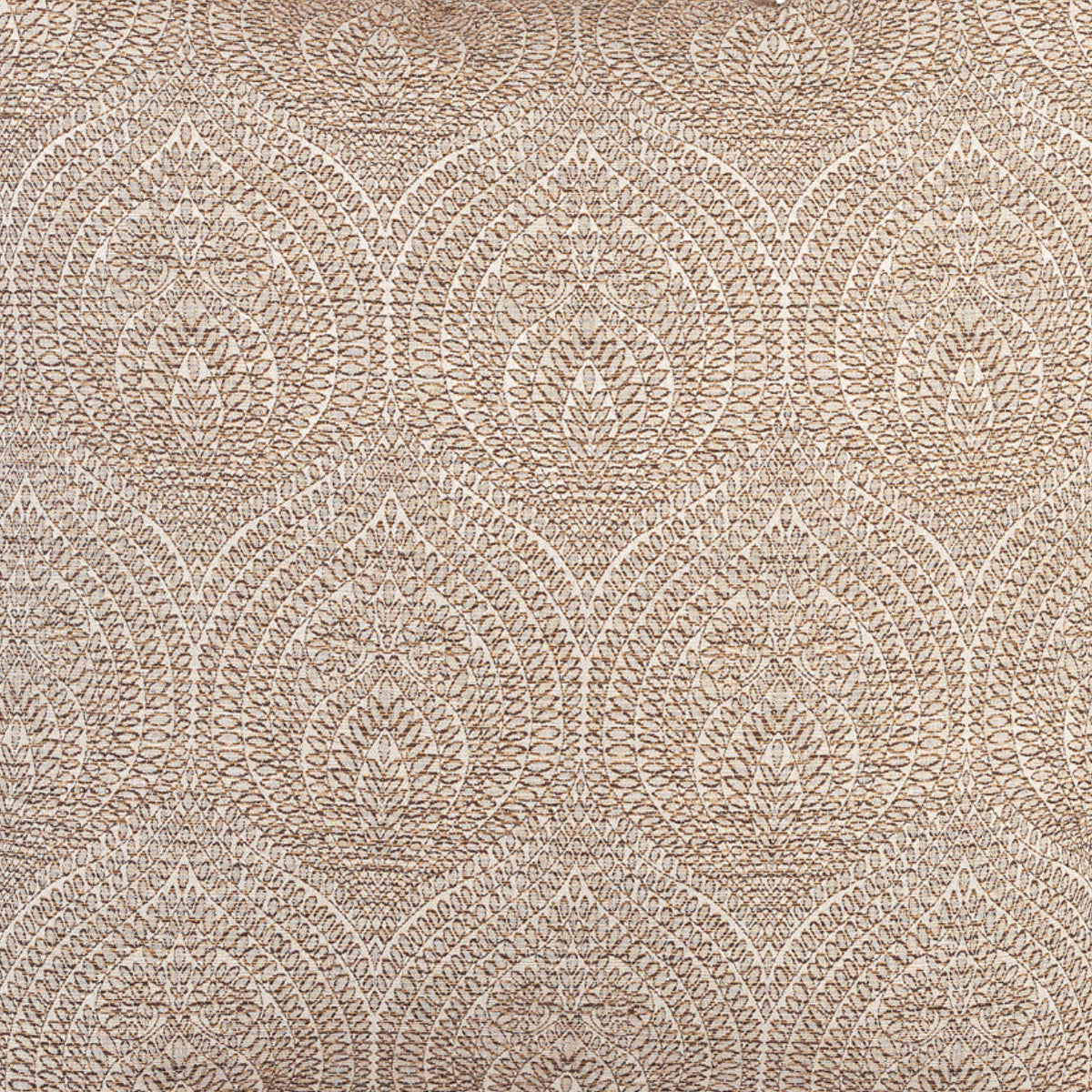 Cushion FJURI 50x50 Brown Mandala Pattern