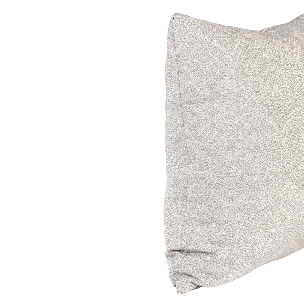 Almofada FJURI 50x50 Padrão Mandala Cinza