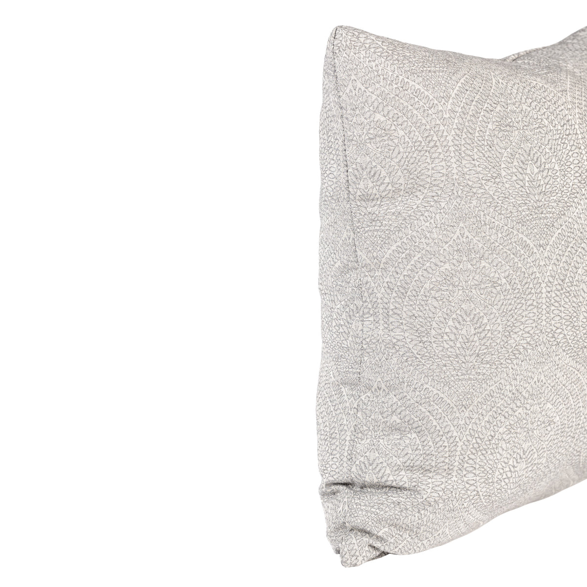 Almofada FJURI 50x50 Padrão Mandala Cinza