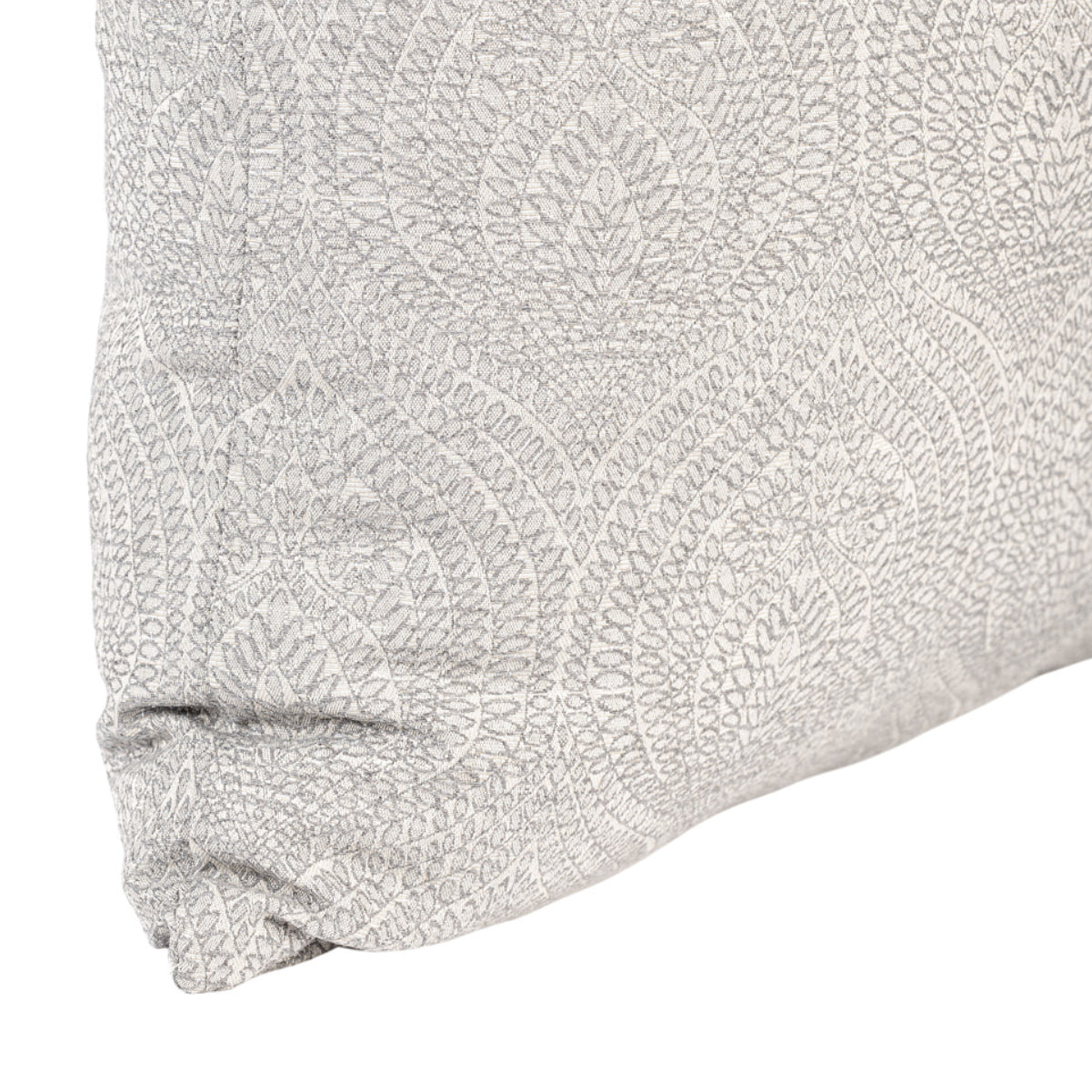 Almofada FJURI 50x50 Padrão Mandala Cinza