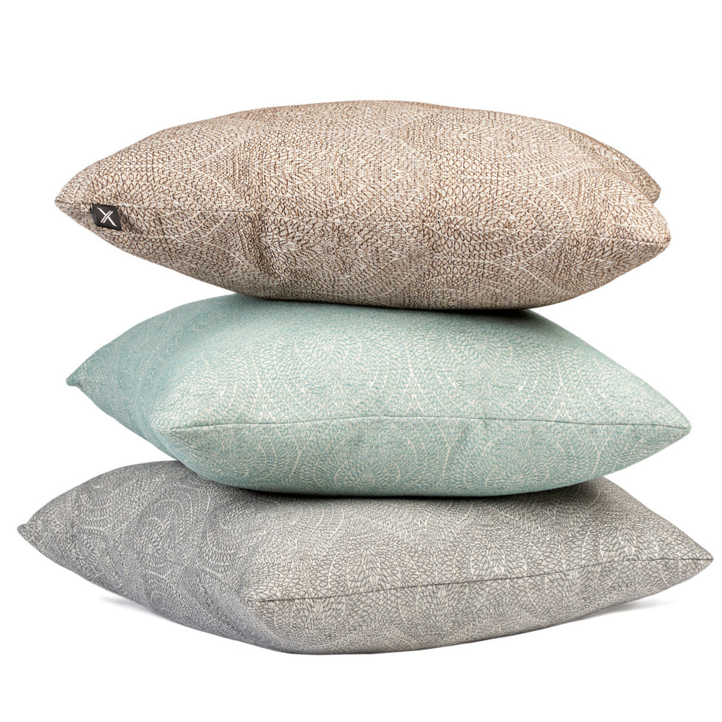 Almofada FJURI 50x50 Padrão Mandala Cinza