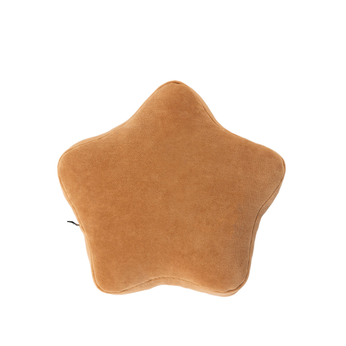 GIBBI Children's Pillow Star Brown Caramel