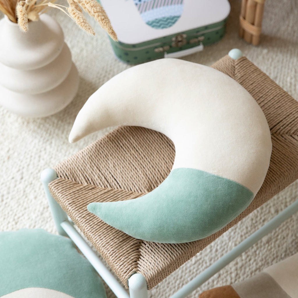 GIBBI Green Moon Water Children's Pillow
