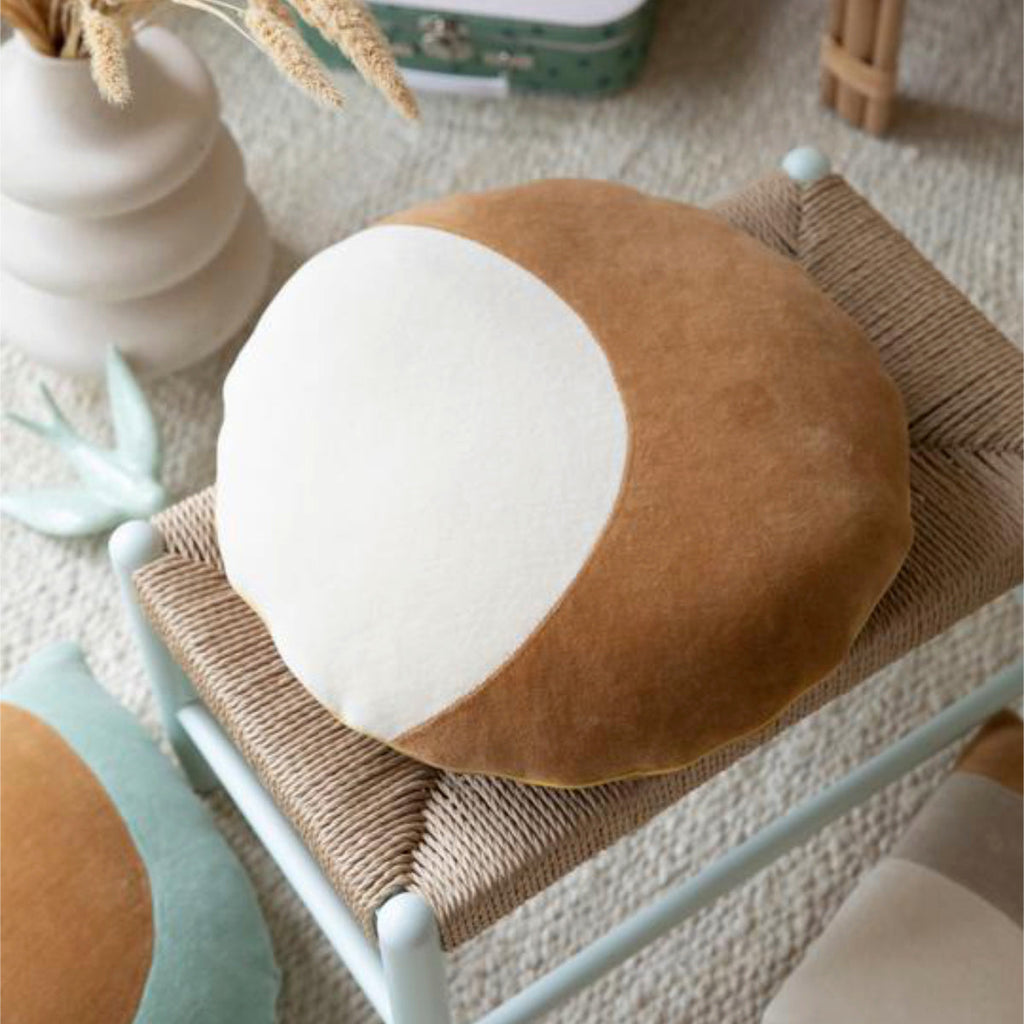 GIBBI Sun Children's Pillow Caramel Brown