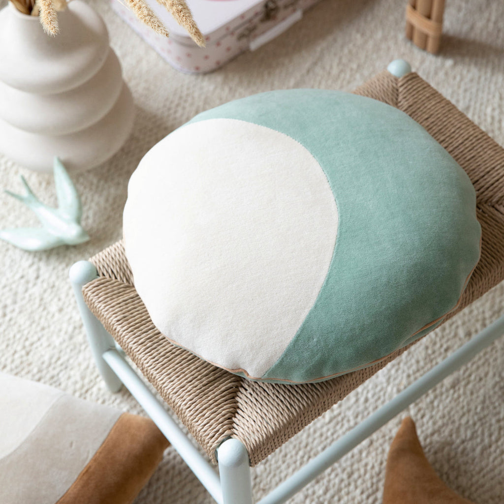 Almofada para Criança GIBBI Sol Verde Água