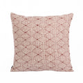 Cushion HEMMEK 45x45 Wool Burgundy in contour pattern
