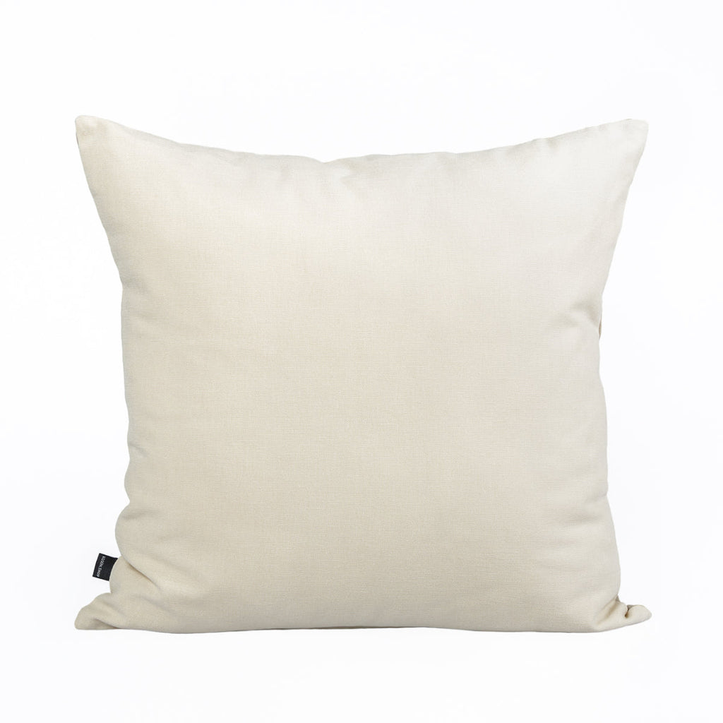 Almofada KULURI 45x45 Algodão 2 Tons Bege | ❤️  @casaparanos