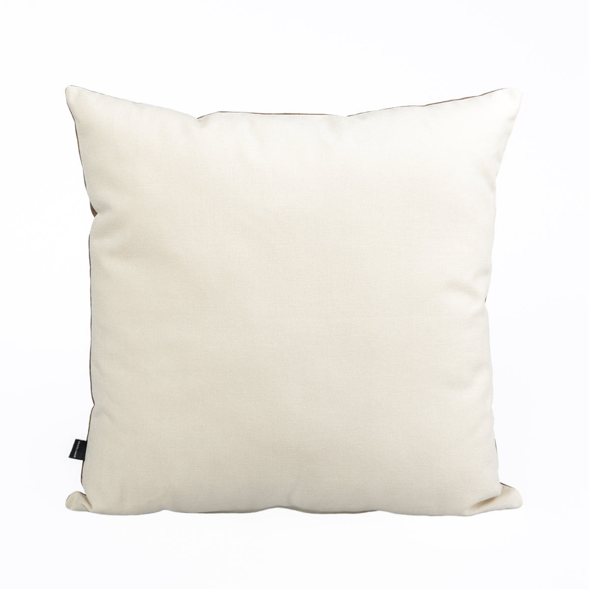 Almofada KULURI 45x45 Algodão 2 Tons Bege e Castanho | ❤️  @casaparanos