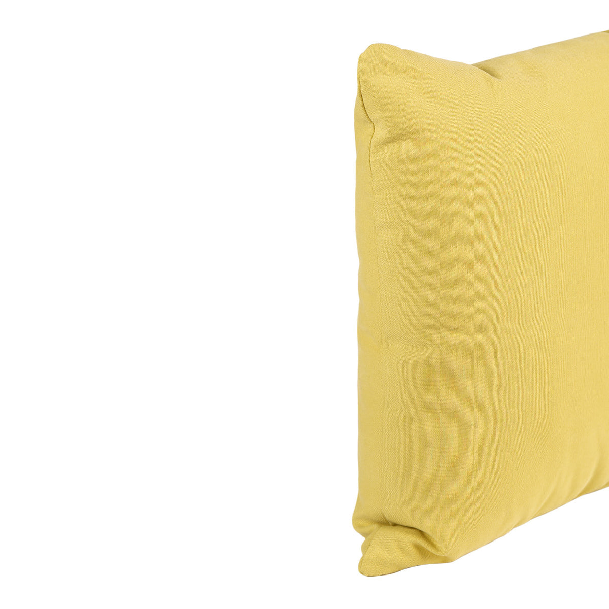 Cushion KULURI 45x45 Cotton Lemon Yellow