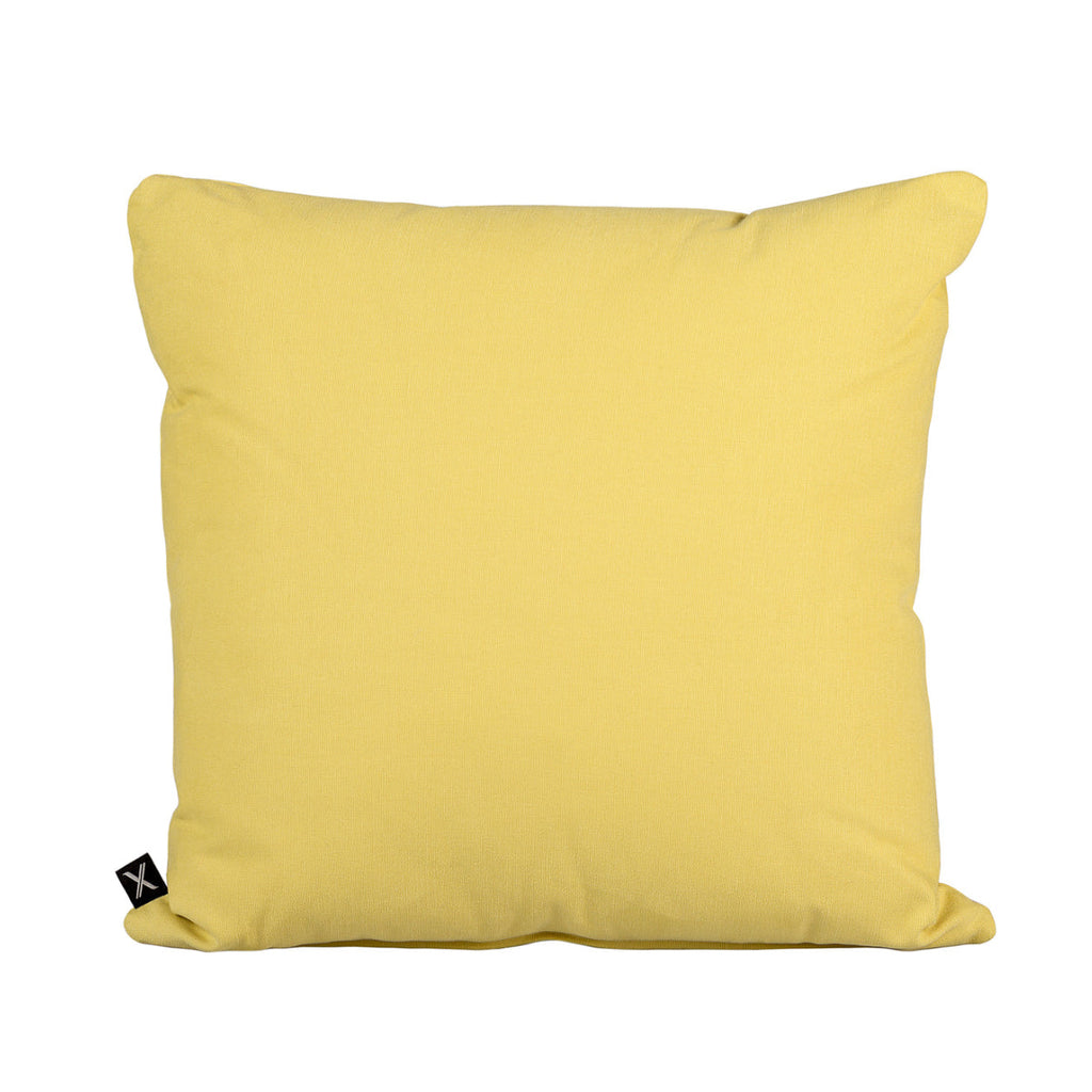 Almofada KULURI 45x45 Algodão Amarelo Lima