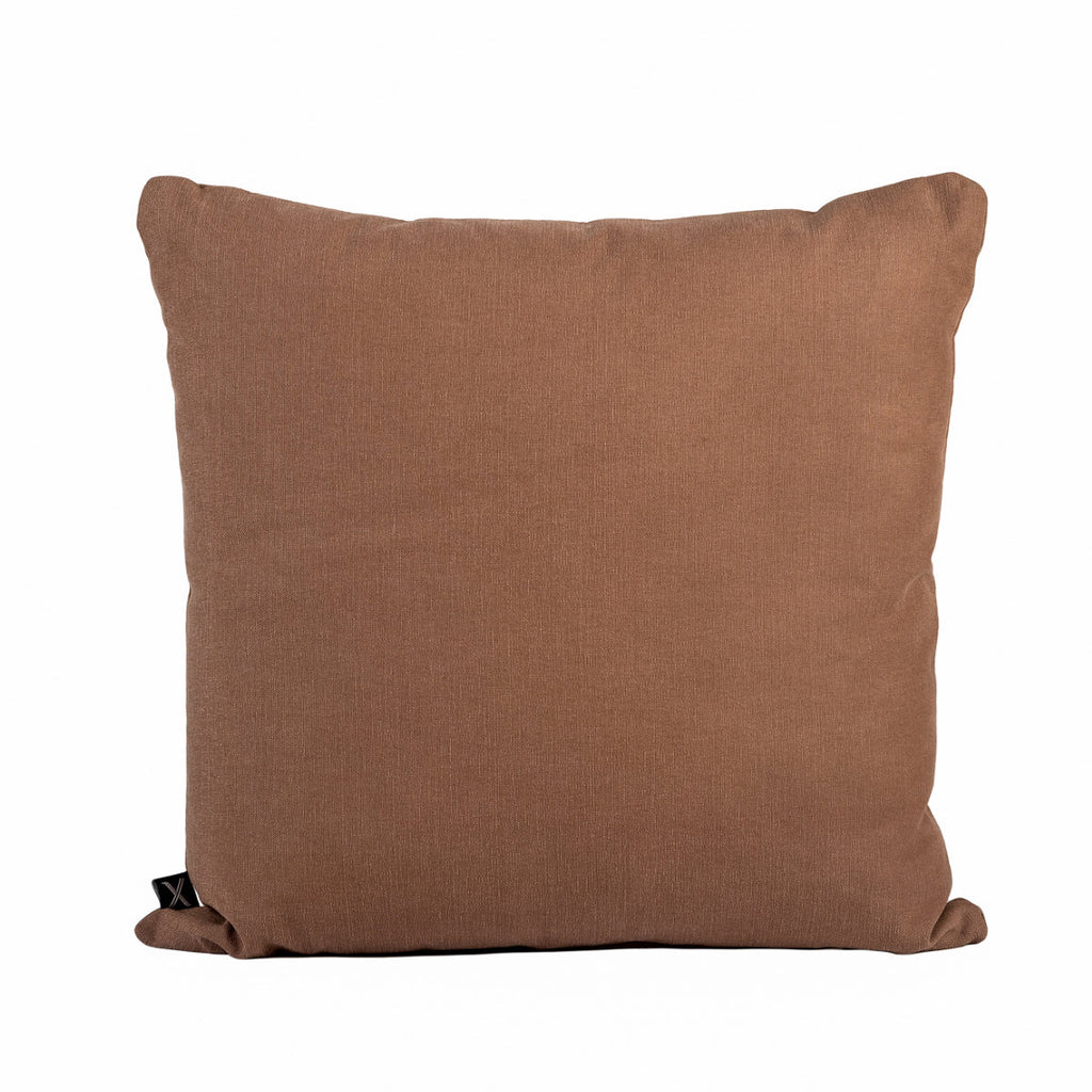 Almofada KULURI 45x45 Algodão Castanho