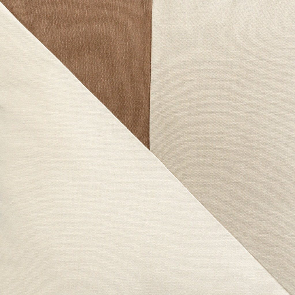 KULURI Pillow 40x40 Cotton Tricolor Beige and Brown | ❤️ @casaparanos