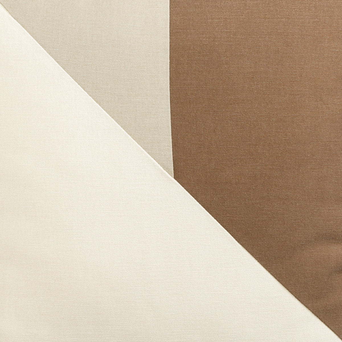 Almofada KULURI 40x40 Algodão Tricolor Castanho e Bege | ❤️  @casaparanos