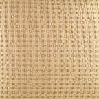 Cushion KULURI 50x50 Mustard Yellow Cotton with Honeycomb