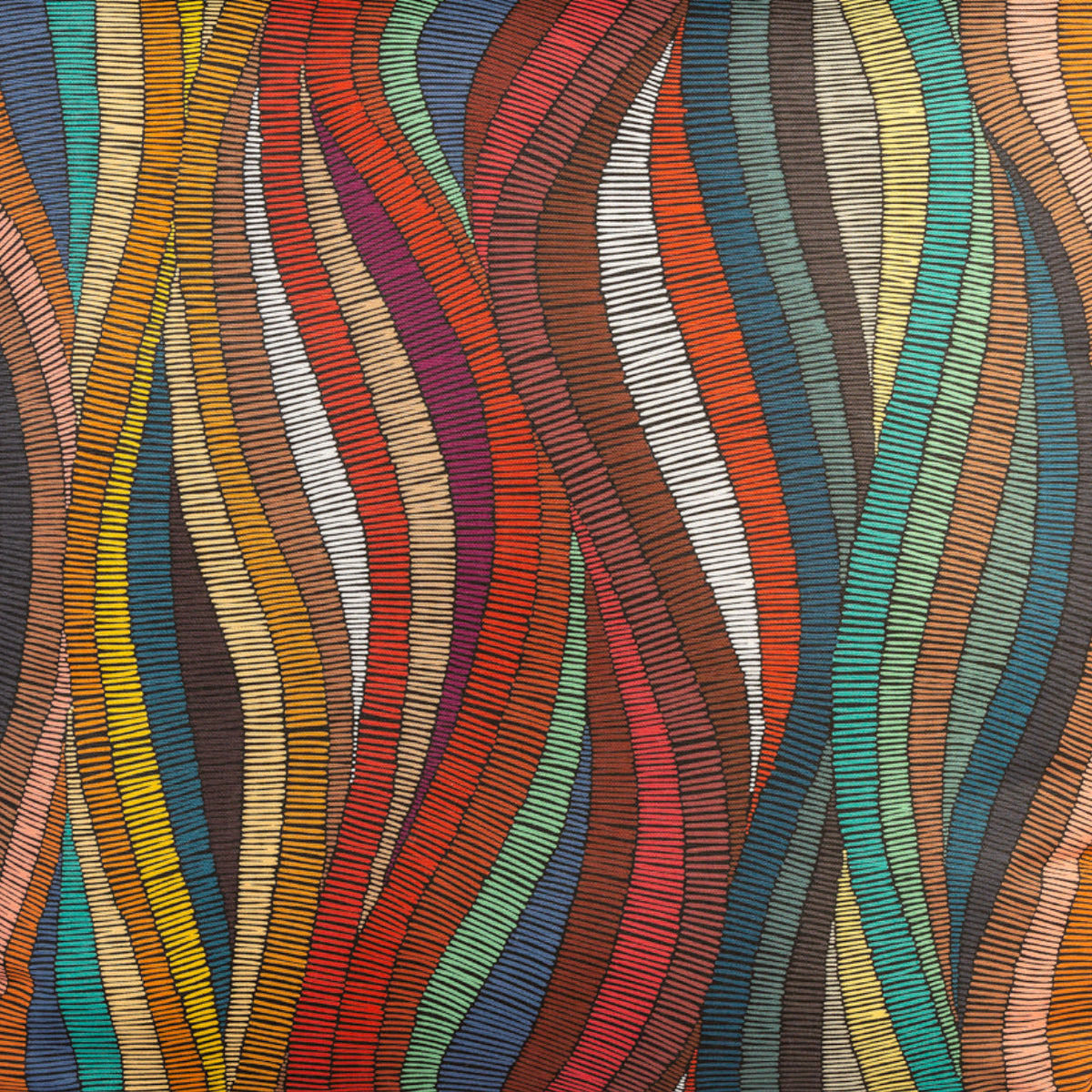 Cushion KULURI 60x60 Geometric Pattern Various Colors