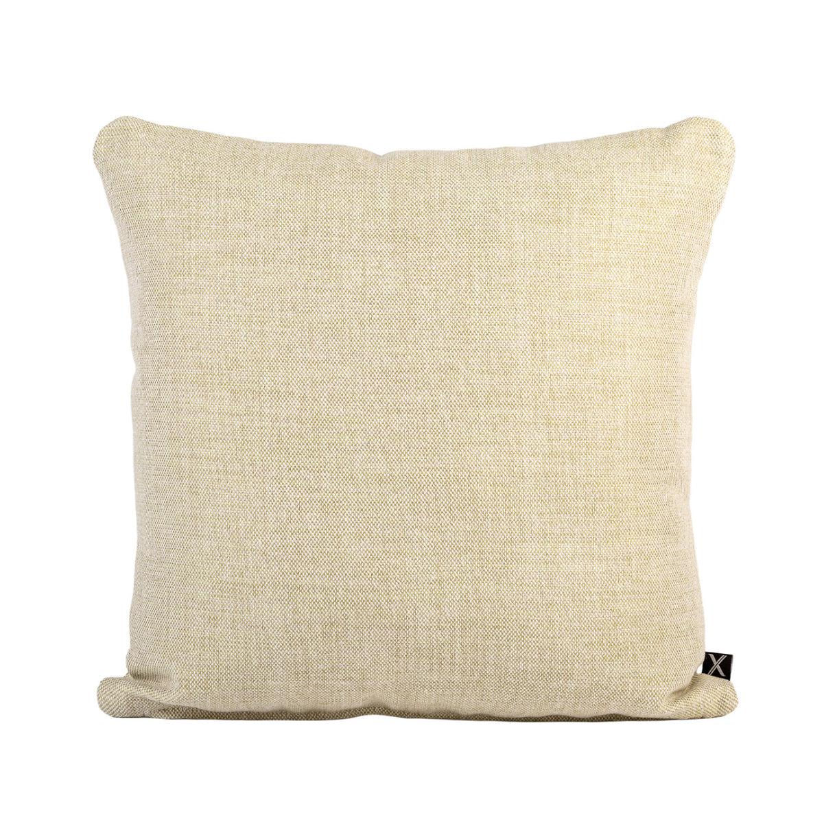 MUDELL Cushion 45x45 Lemon Yellow and White
