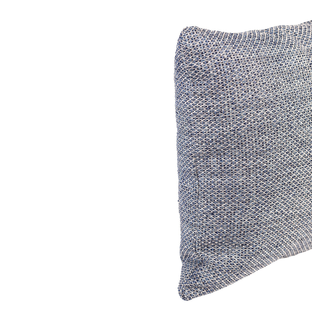 MUDELL Cushion 45x45 Blue and Gray Intertwined