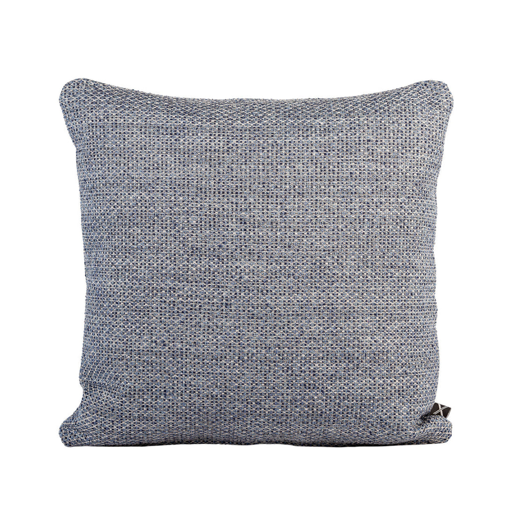MUDELL Cushion 45x45 Blue and Gray Intertwined