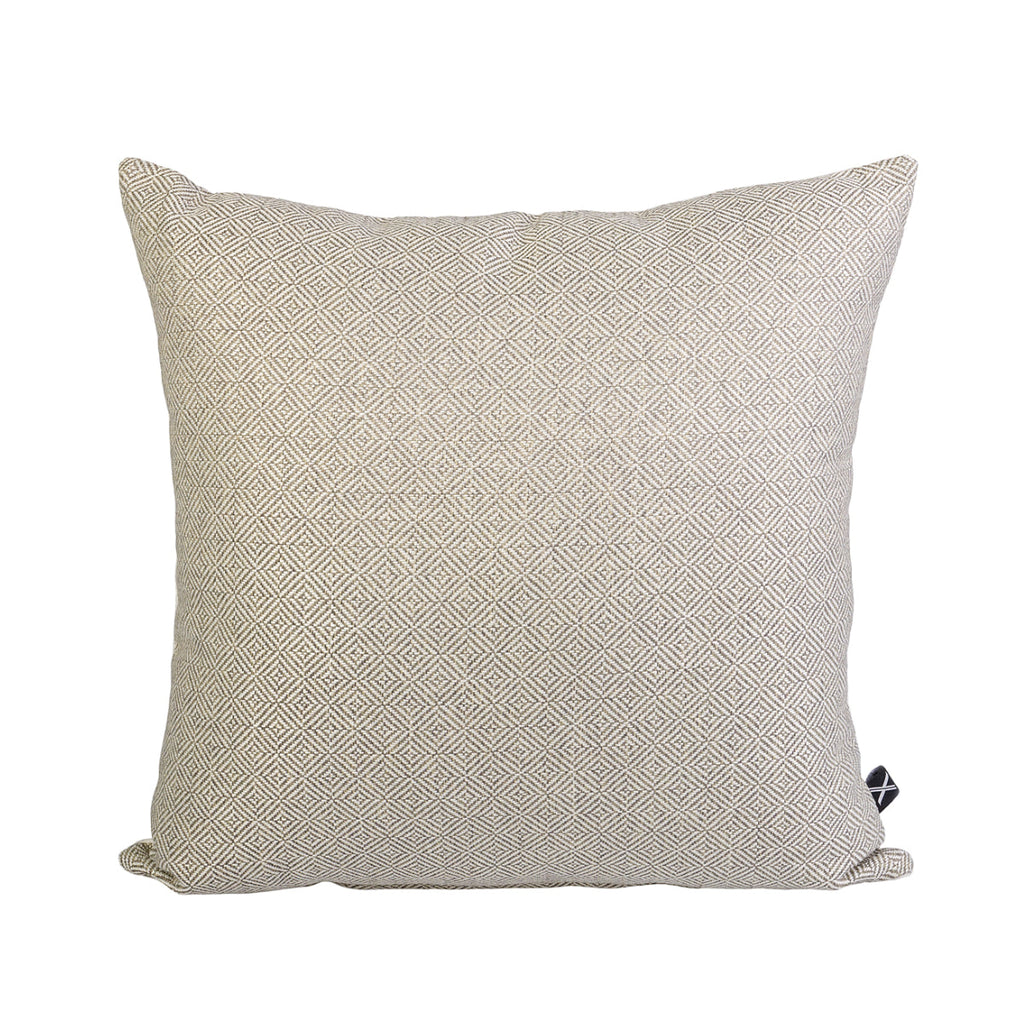 Almofada MUDELL 45x45 Bege Khaki com Verso em Veludo