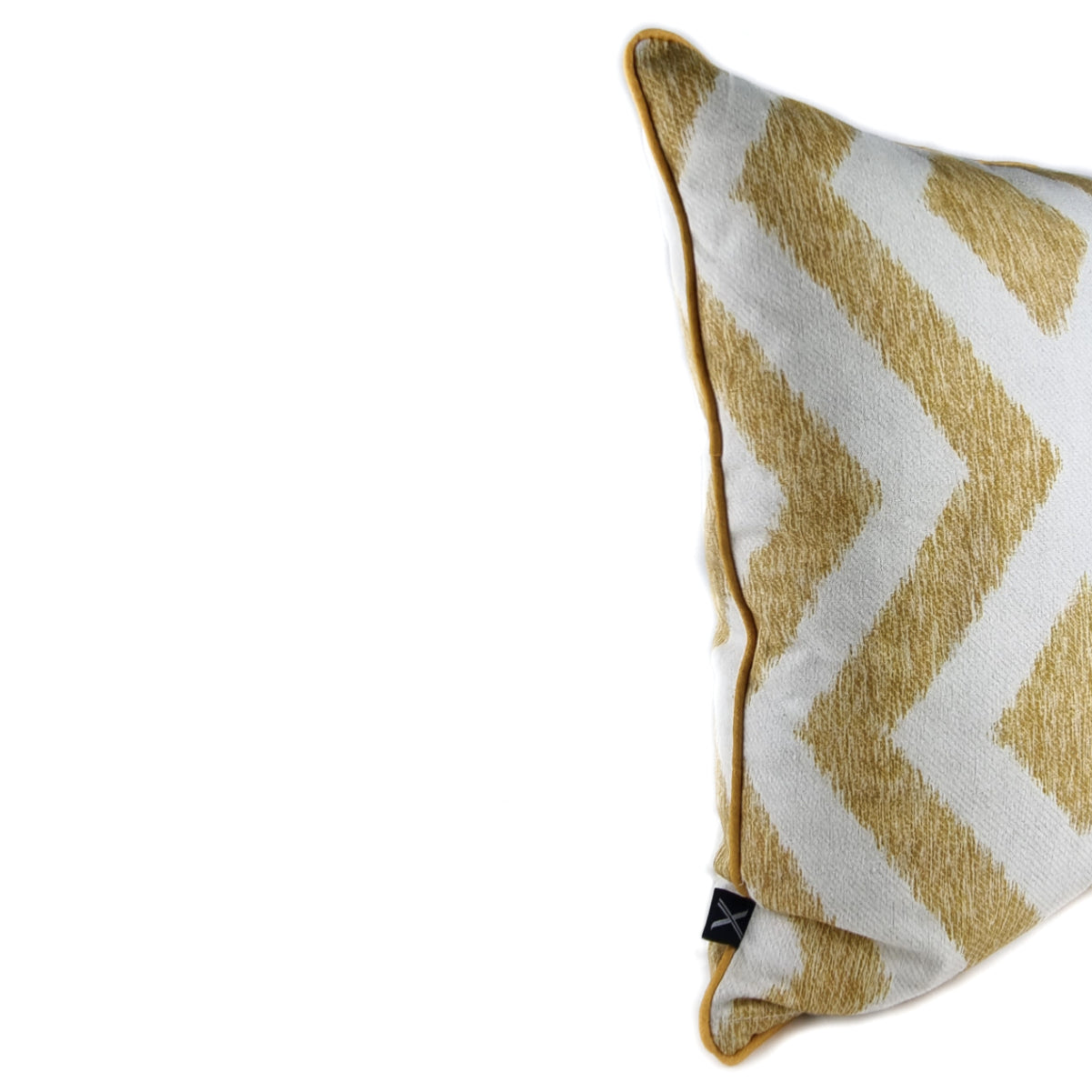 MUDELL Cushion 45x45 Boho Pattern Mustard Yellow