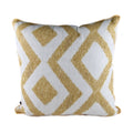 Almofada MUDELL 45x45 Boho Padrão Amarelo Mostarda