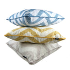 Almofada MUDELL 45x45 Boho Padrão Amarelo Mostarda