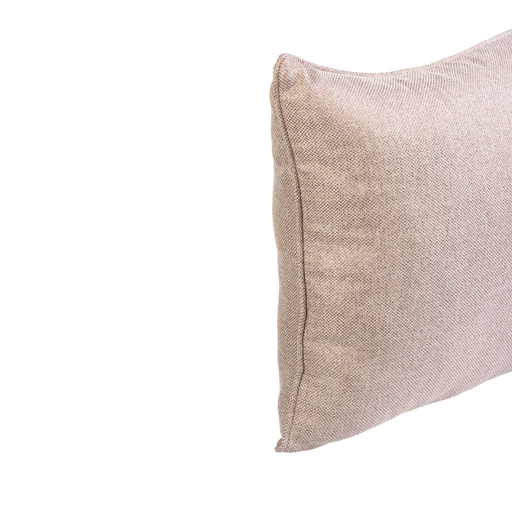 Almofada MUDELL 45x45 Castanho com Vivo