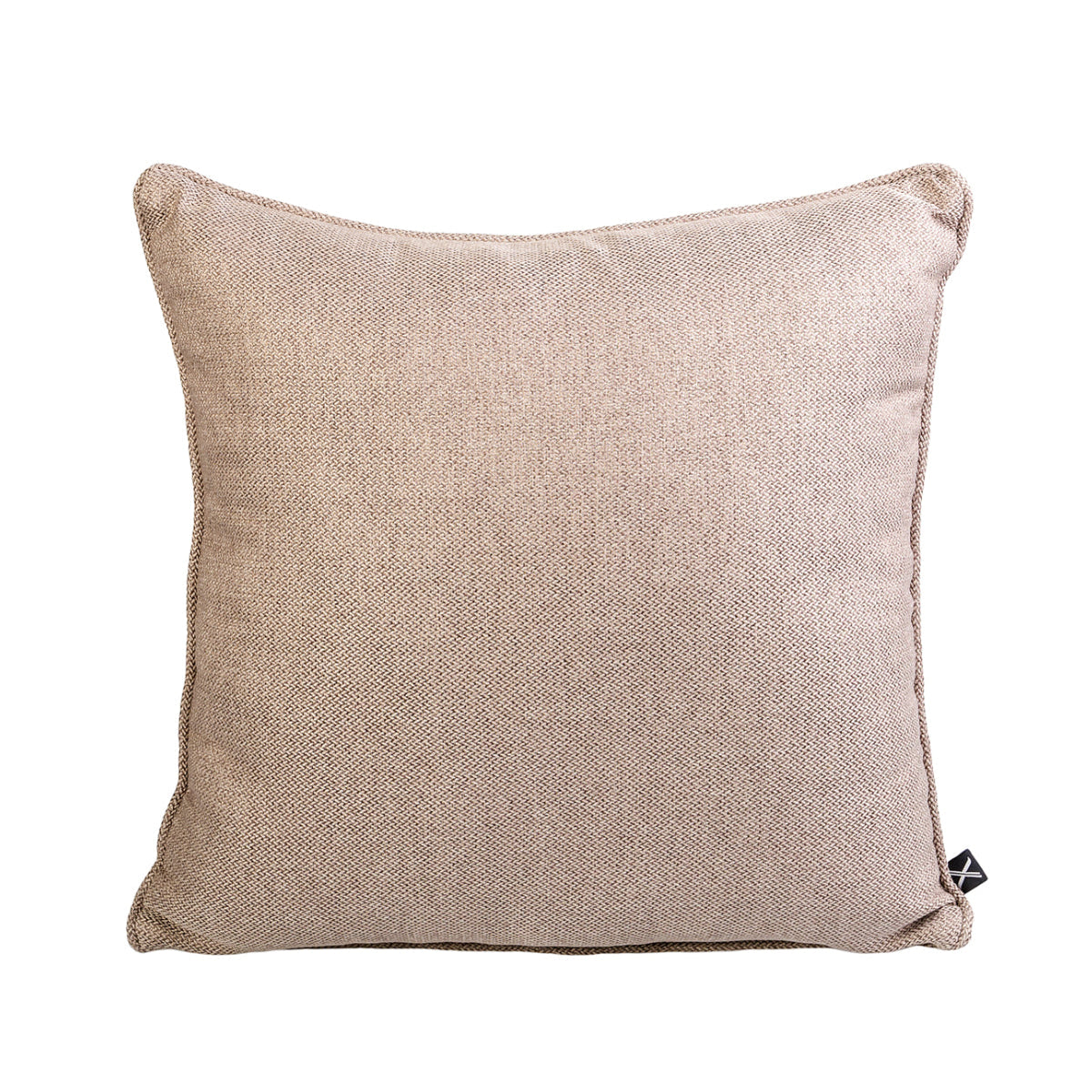 Cushion MUDELL 45x45 Brown with Piping